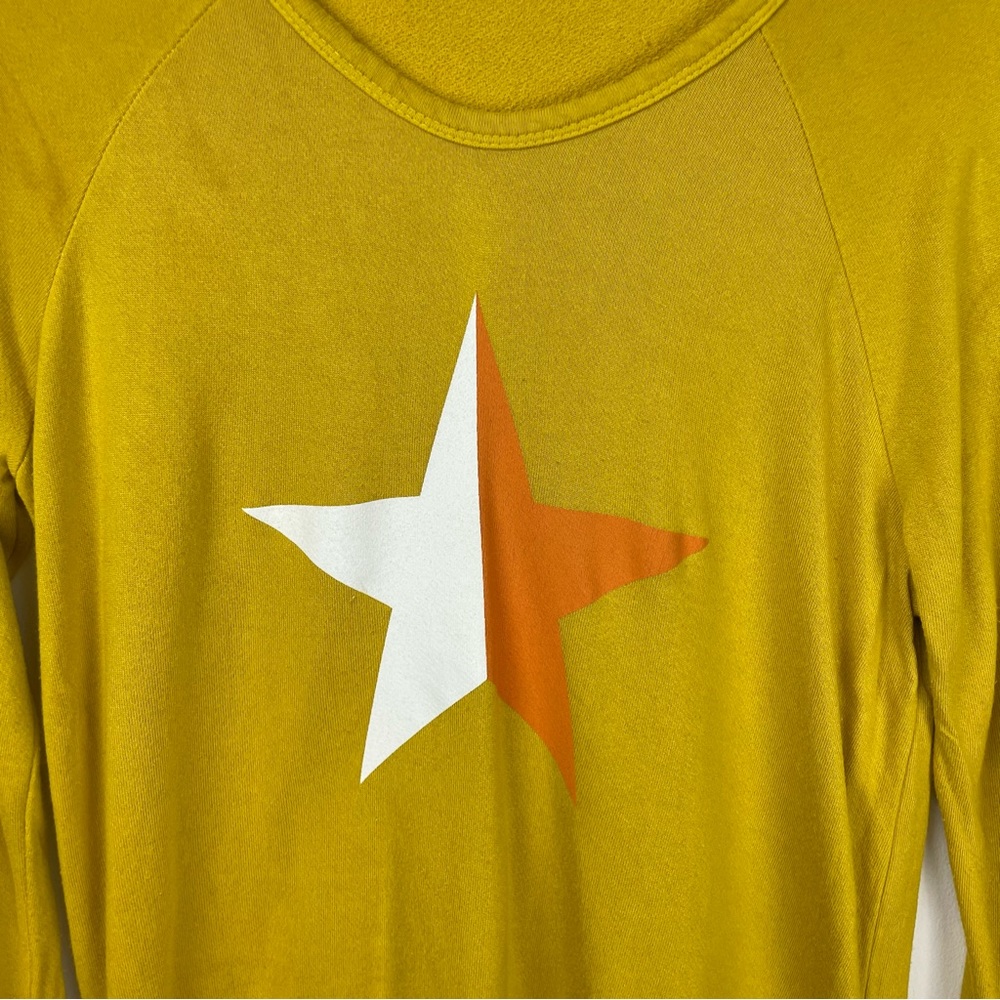 SUNDRY Star Graphic Long Sleeve Lightweight Sweatshirt - Picture 2 of 10